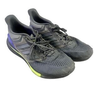 Adidas‎ Solarglide Men’s Running Shoes Sneaker Size 11 Black Green Blue Boost